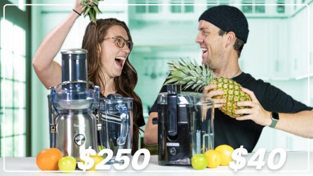 $40 Black & Decker Juicer vs $250 Breville Juice Fountain Cold Plus