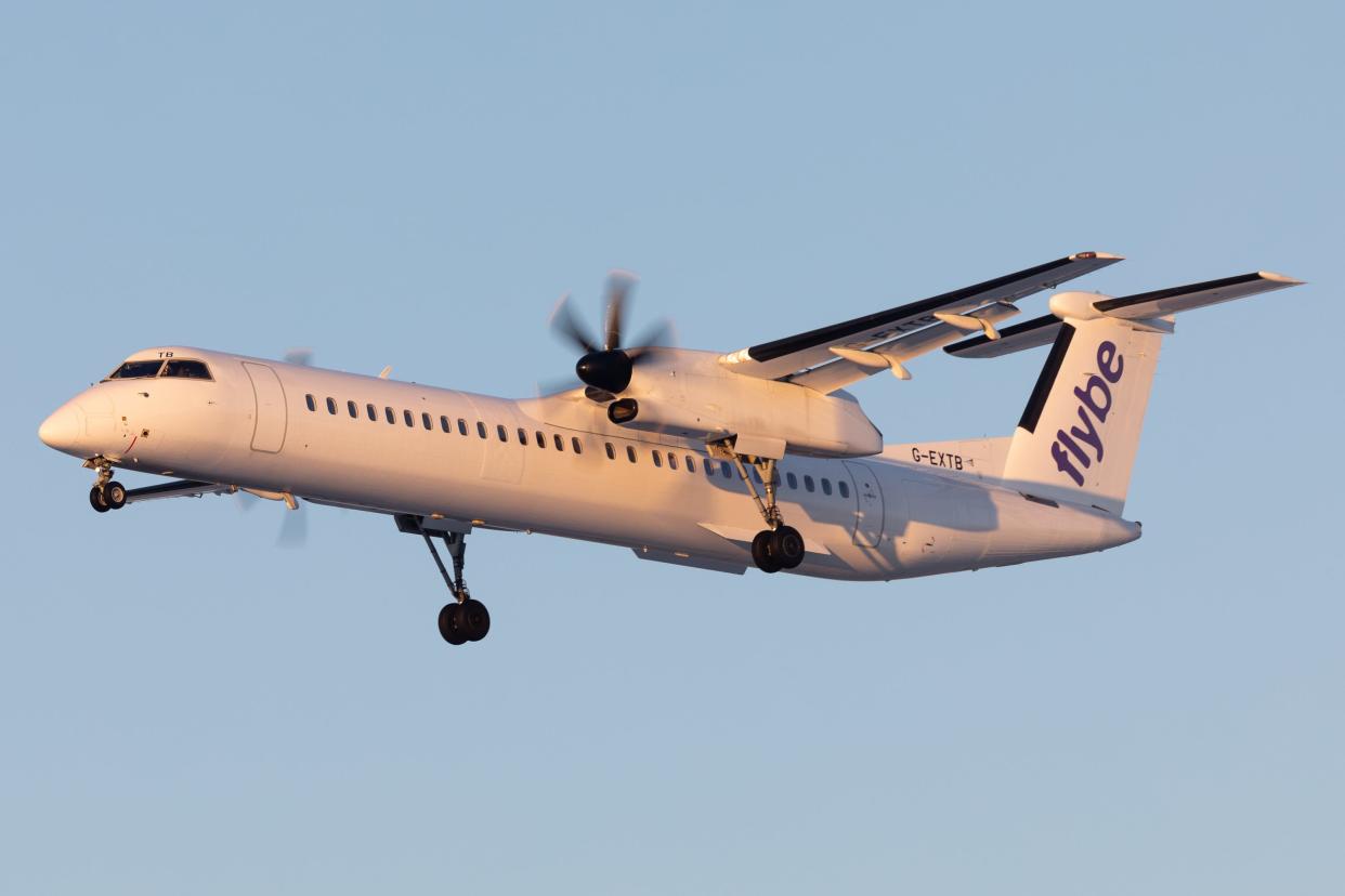 A Flybe aircraft.
