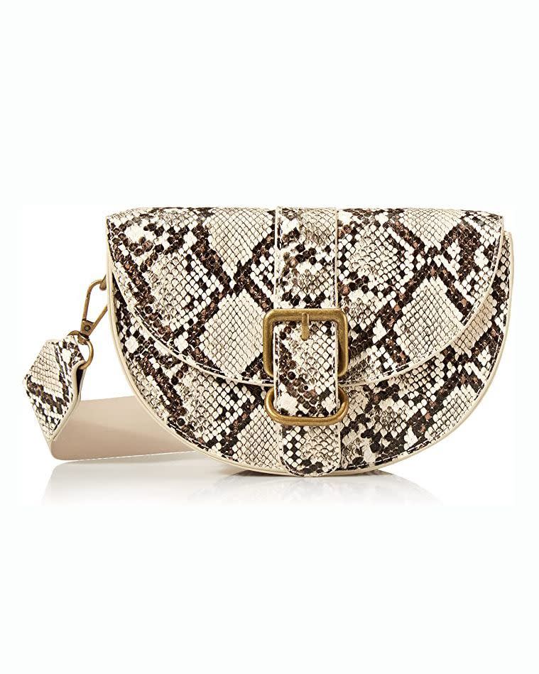 1) Helen Saddle Crossbody Bag