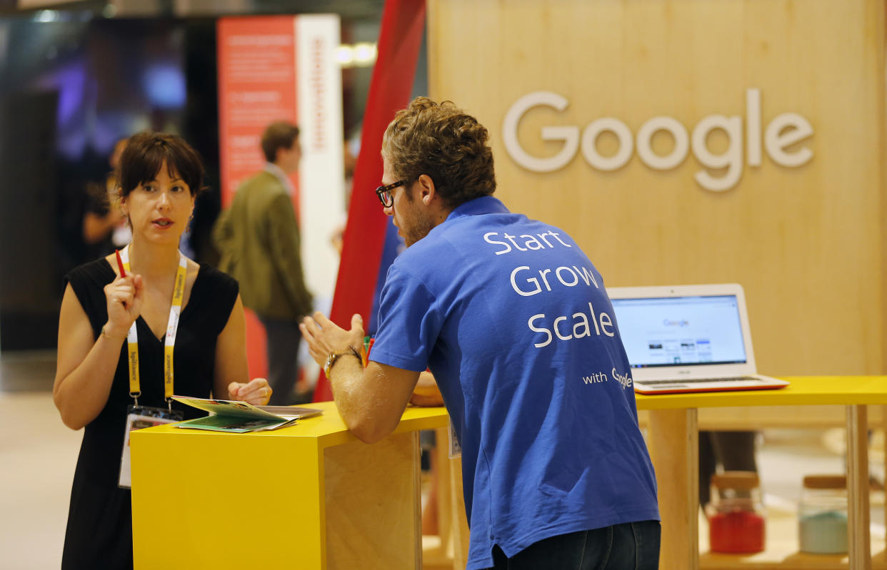 Tech training from Google will be available for 9,500 people. Photo: Chesnot/Getty Images