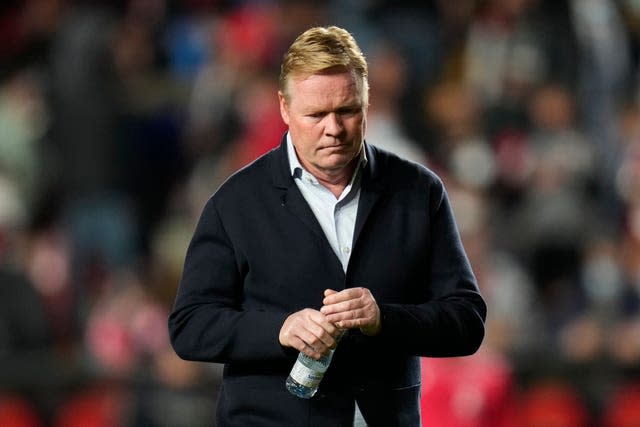 Ronald Koeman was sacked on Wednesday