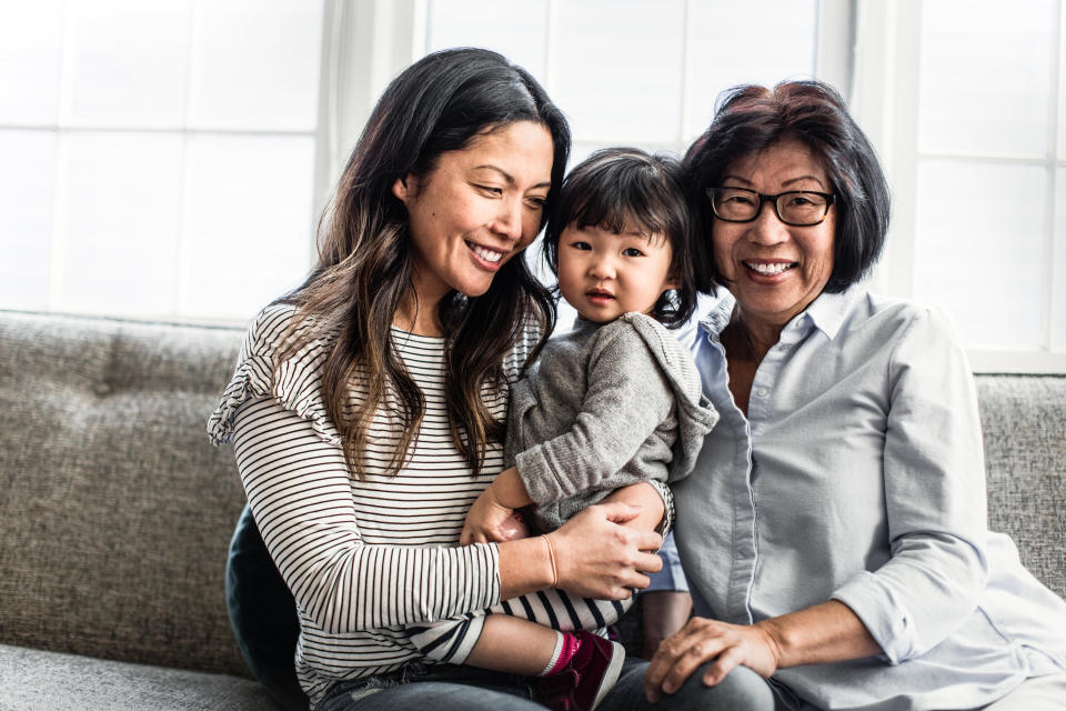 Establishing specific tasks or rituals for grandparents can be a healthy way to create boundaries.&nbsp; (Photo: MoMo Productions via Getty Images)