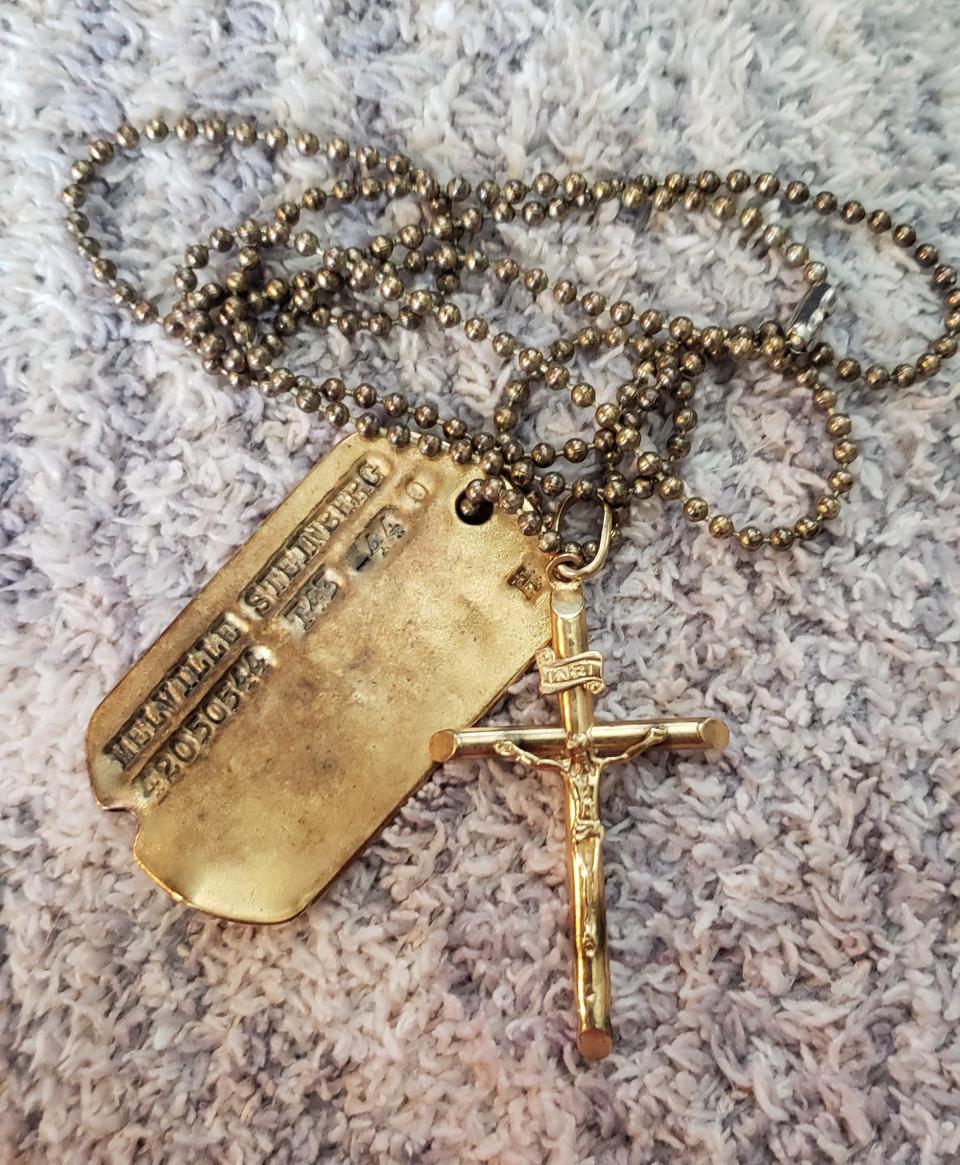 The missing dog tag that a Ridgewood resident lost before being reunited years later.