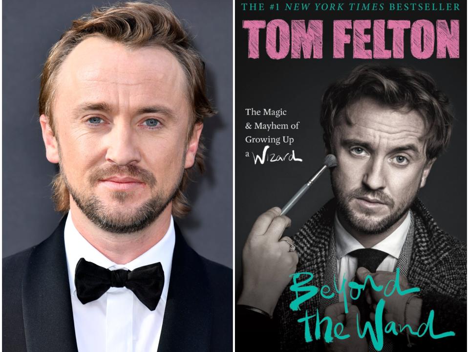 Tom Felton celebrity memoir "Beyond the Wand"