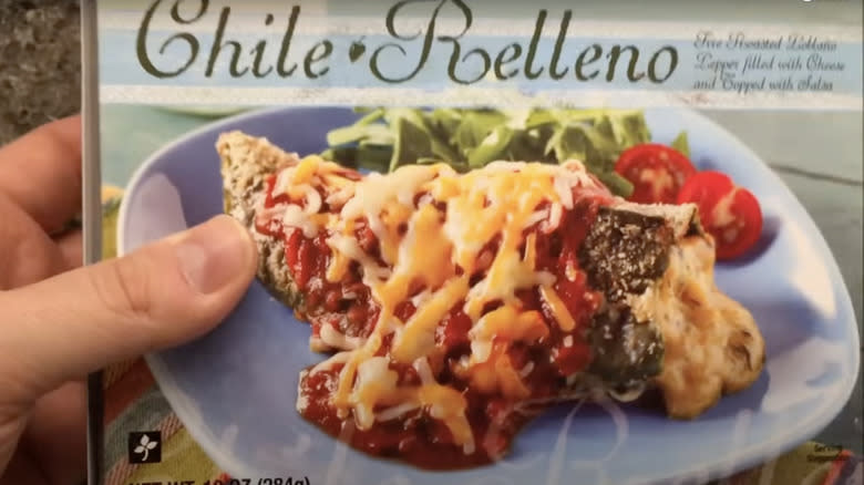 Chile Relleno packaging