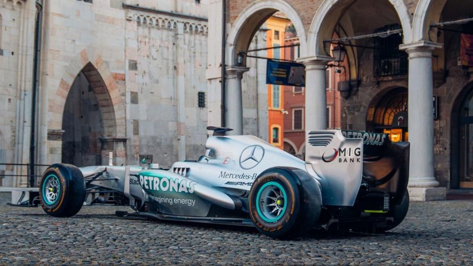 A Famous Lewis Hamilton F1 Racecar Heads To Auction