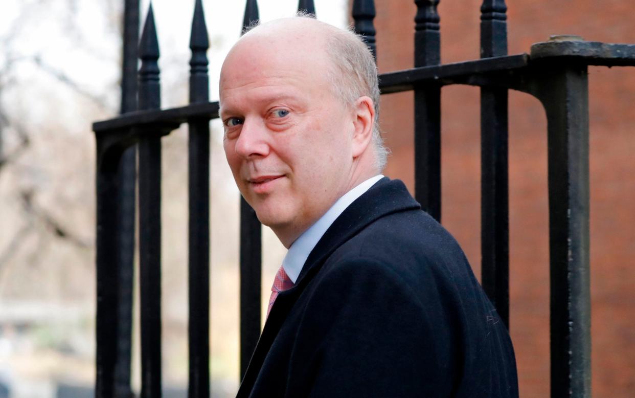 The Telegraph understands Mr Grayling has already written to the Conservative chief whip, Mark Spencer, to say he has "reached the conclusion it will be much easier for the Committee to move beyond these divisions if I step down from membership of the Committee" - Tolga Akmen/AFP