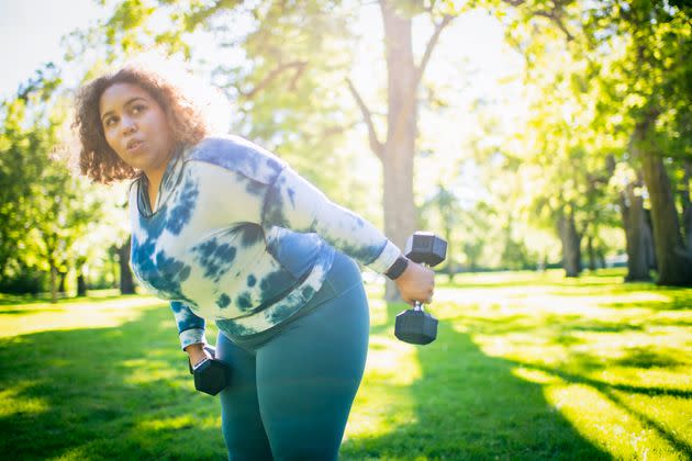 Strength training is an excellent workout, but if you're tired in the morning you can be more prone to injuries from it. (Photo: Tony Anderson via Getty Images)