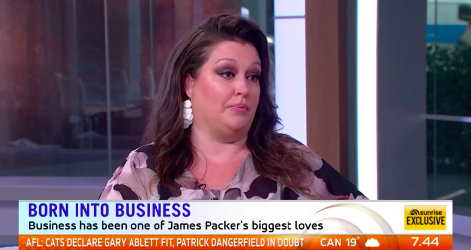 Following James Packer's shock resignation as director from Crown Resorts, his ex-fiancee Tziporah Malkah, formerly known as Kate Fischer, has weighed in on the billionaire's mental health struggles. Source: Seven