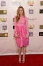 SANTA MONICA, CA - JANUARY 10: Actress Leslie Mann arrives at the 18th Annual Critics' Choice Movie Awards held at Barker Hangar on January 10, 2013 in Santa Monica, California. (Photo by Jason Merritt/Getty Images)