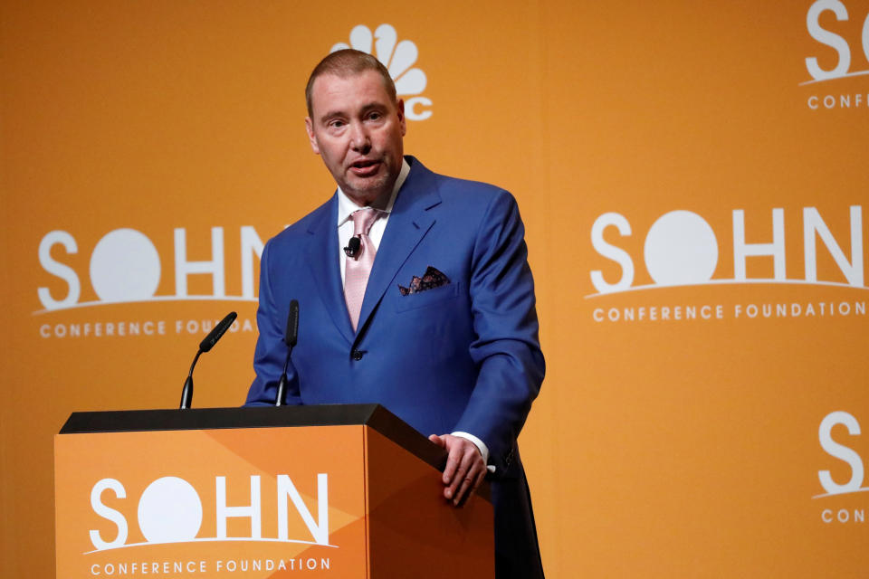 Jeffrey Gundlach, CEO de DoubleLine Capital, durante un evento en Nueva York. REUTERS/Brendan McDermid