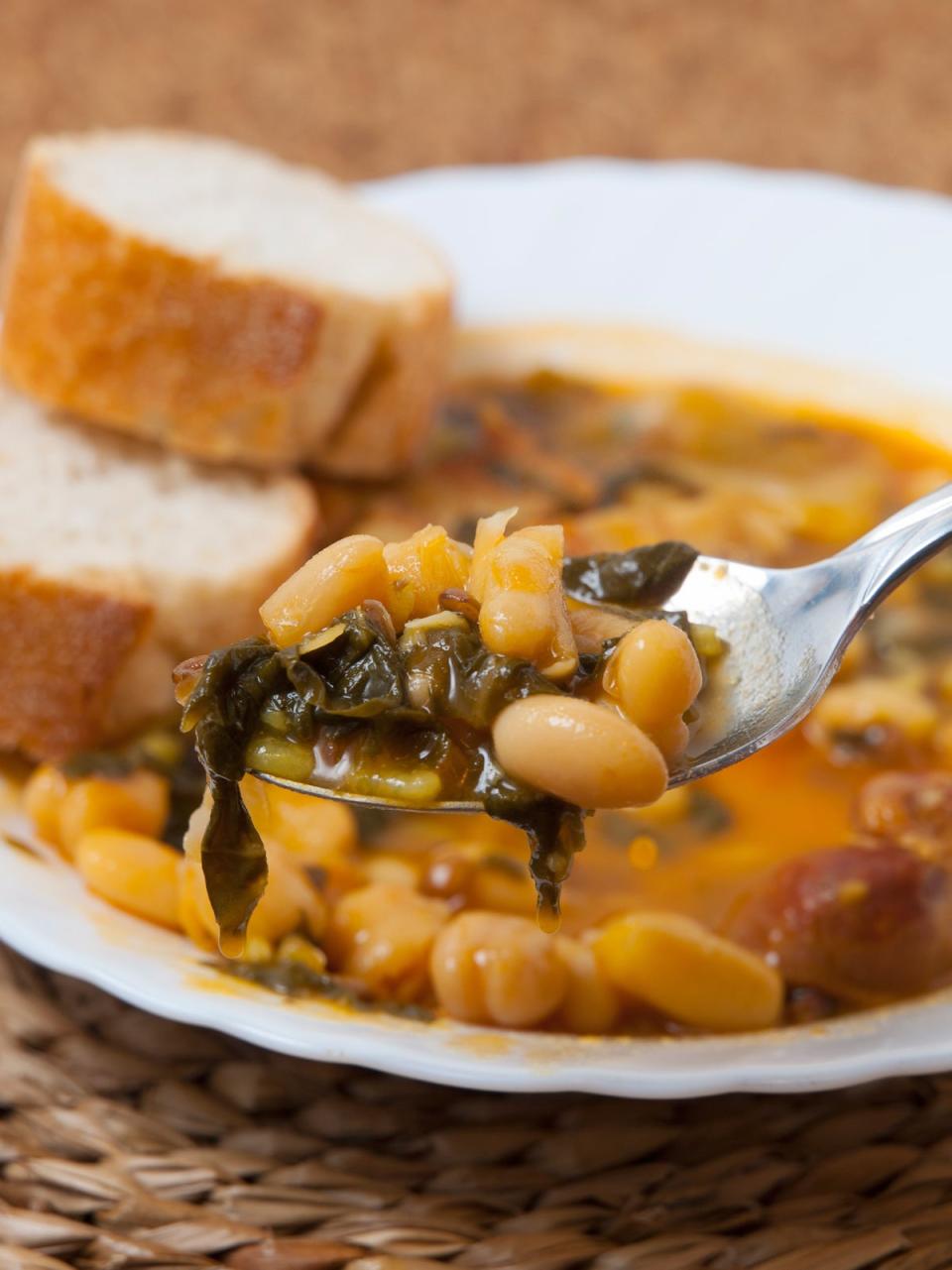 The formula for pasta all vodka works equally well with beans and greens (Getty/iStock)