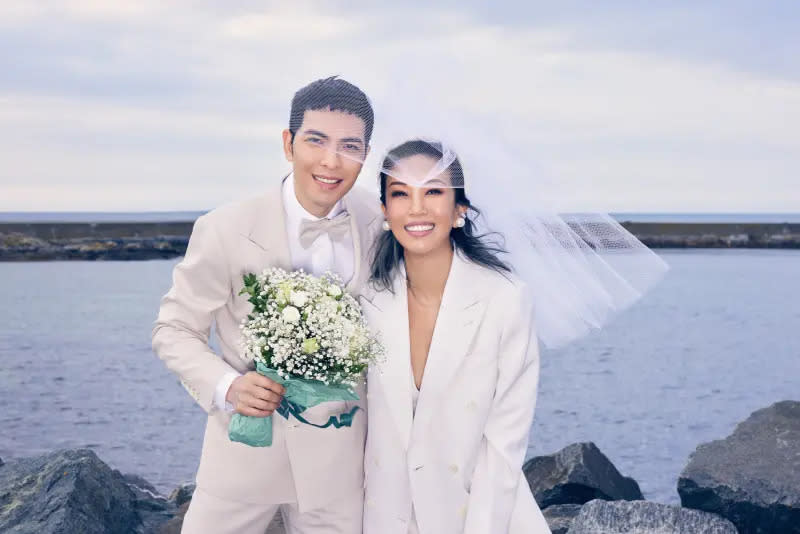 ▲蕭敬騰（左）和Summer結婚後「黏踢踢」，不想要輕易分開。（圖／喜鵲娛樂提供）