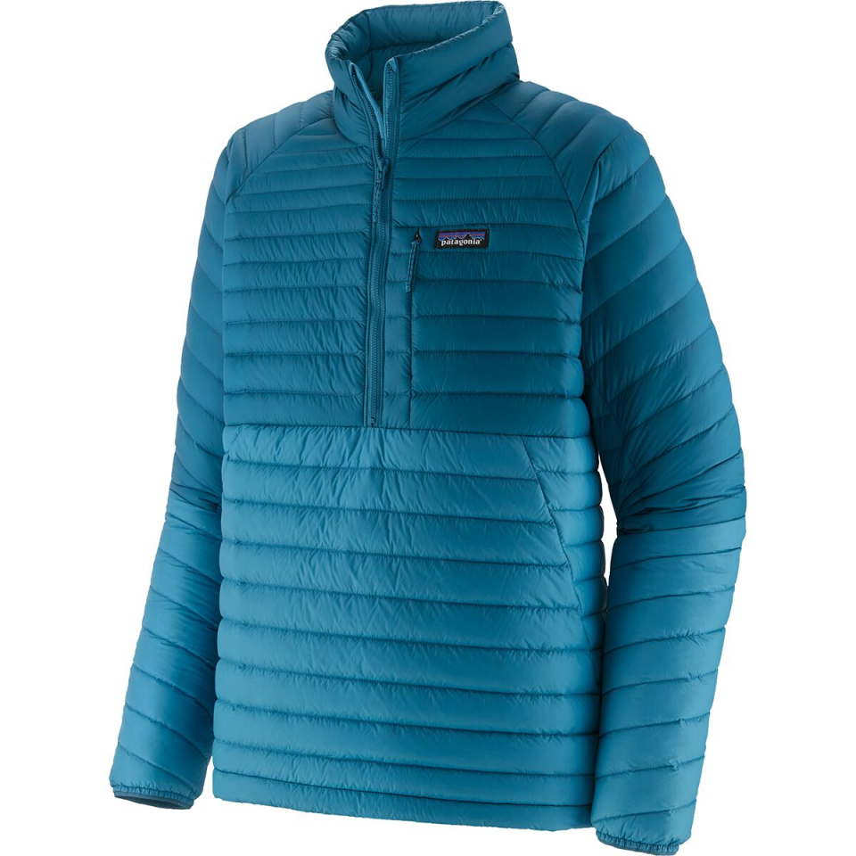 <p><a href="https://go.redirectingat.com?id=74968X1596630&url=https%3A%2F%2Fwww.backcountry.com%2Fpatagonia-alplight-down-pullover-jacket-mens&sref=https%3A%2F%2F" rel="nofollow noopener" target="_blank" data-ylk="slk:Shop Now;elm:context_link;itc:0;sec:content-canvas" class="link ">Shop Now</a></p><p>AlpLight Down Pullover Jacket</p><p>backcountry.com</p><p>$149.00</p>