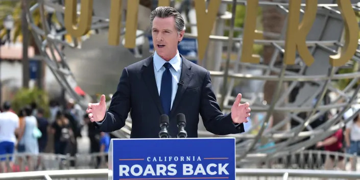 California Gov. Gavin Newsom