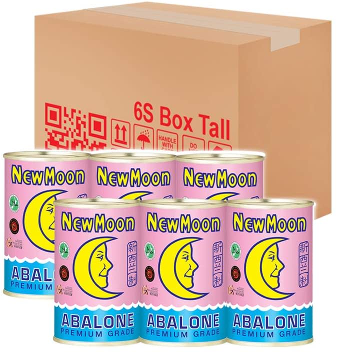 New Moon Luxury New Zealand Abalone, 6 cans x 425g (Photo: Amazon)
