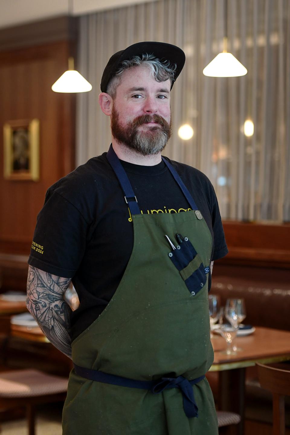 Luminosa's Chef de Cuisine, Sean McMullen.