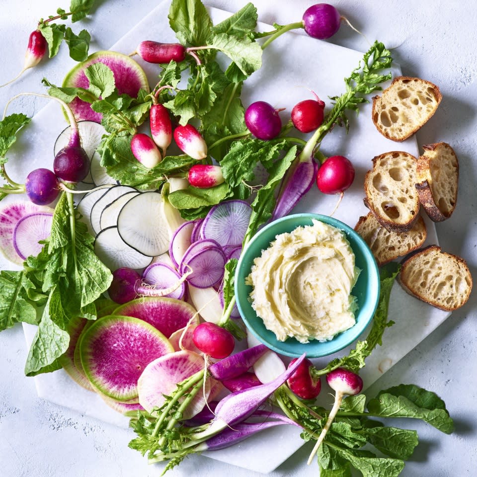 Radishes with Whipped Butter & Sea Salt