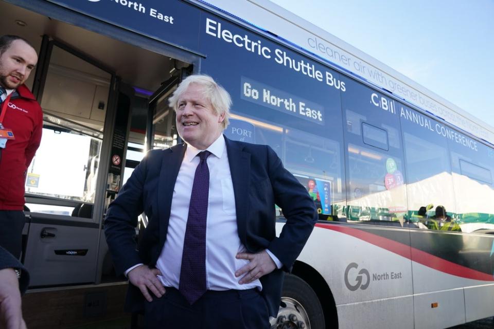 Prime Minister Boris Johnson has been backed to lead the Tories into the next election (Owen Humphreys/PA) (PA Wire)