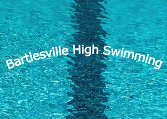 Bartlesville High swimming logo