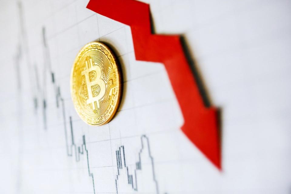 Bitcoin price just  dropped nearly 18 percent. | Source: Shutterstock