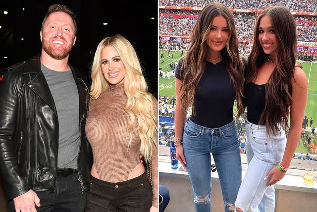 Paras Griffin/GC Images; Kim Zolciak-Biermann/Instagram (From left) Kroy Biermann and Kim Zolciak-Biermann, with Brielle Biermann and Ariana Biermann