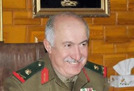 An undated handout photograph distributed by Syria's national news agency SANA shows top-ranking general in Syrian military intelligence, General Jama'a Jama'a who was killed in Deir al-Zor city on October 17, 2013, in northeastern Syria. REUTERS/SANA/Handout via Reuters