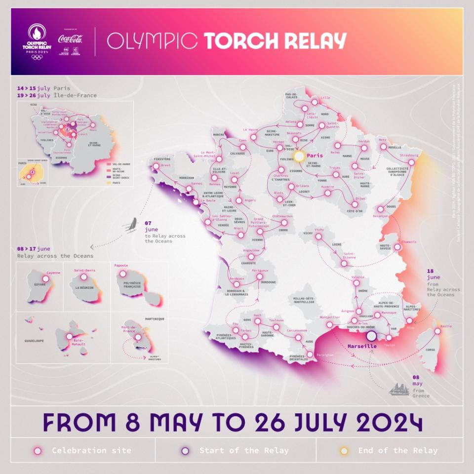 Paris 2024 Olympic Torch Relay