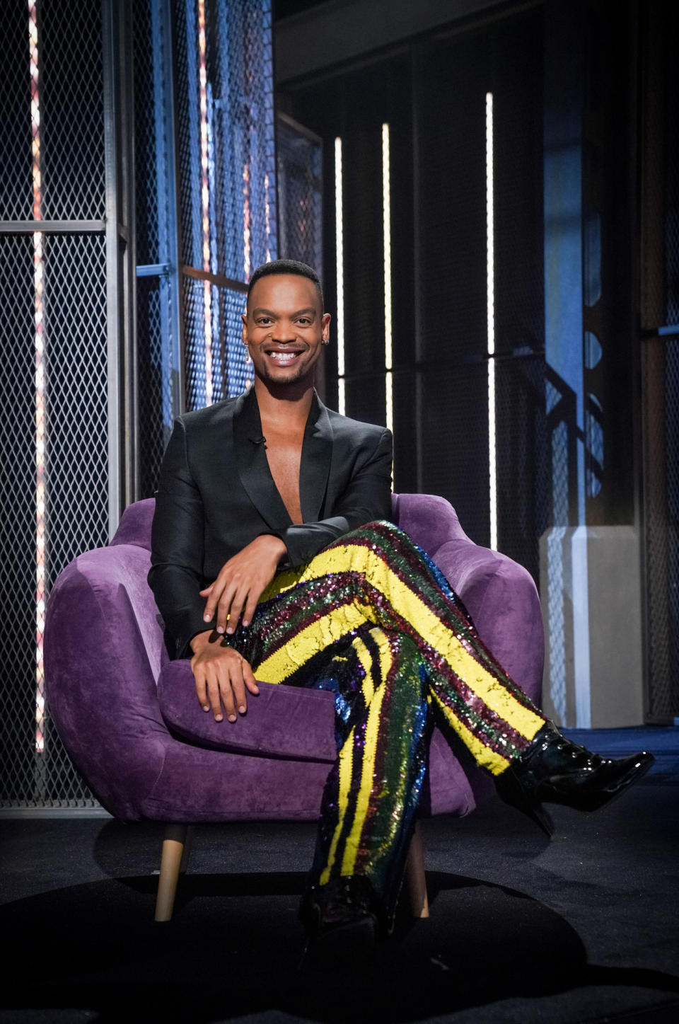 WARNING: Embargoed for publication until 09:00:01 on 12/10/2021 - Programme Name: I Like The Way U Move - TX: n/a - Episode: I Like The Way U Move ep6 (No. 6) - Picture Shows:  Johannes Radebe - (C) BBC - Photographer: Kieron McCarron