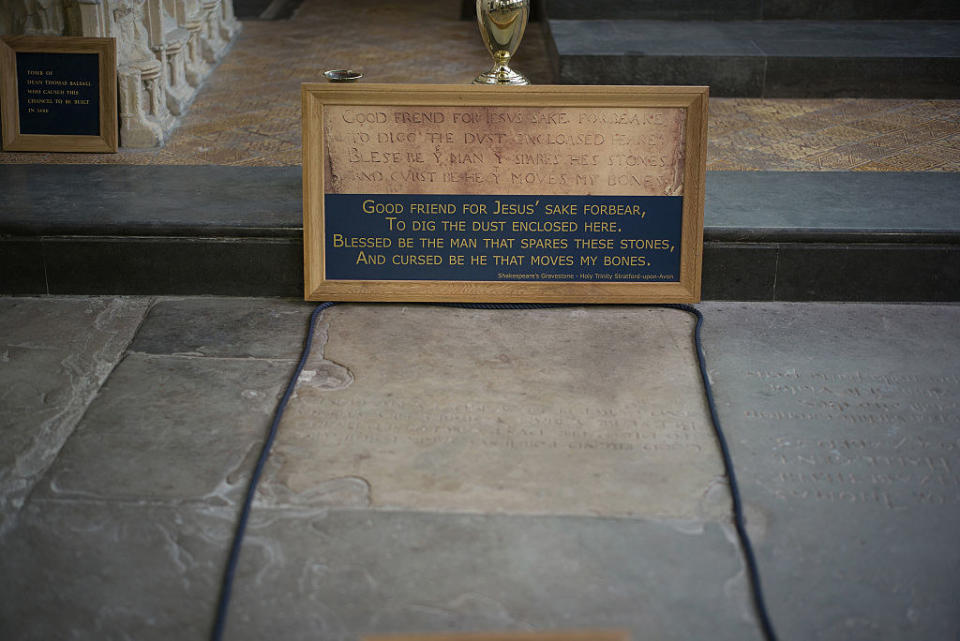 Shakespeare's grave