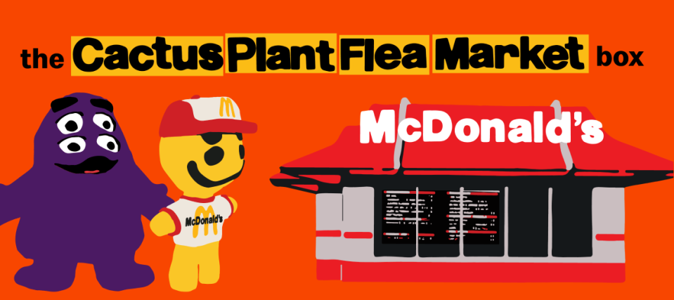 The Cactus Plant Flea Market x McDonald’s collab.