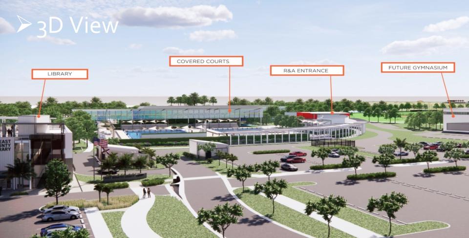 Manatee County commissioners voted unanimously to move forward with plans for $39 million in upgrades Premier Sports Campus to build a competition-level Racquet & Aquatics complex.