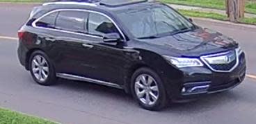 Police are asking the driver of this vehicle to reach out and speak about the disappearance of Summer Kneebone. (Submitted by Charlottetown Police - image credit)