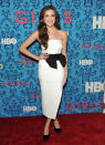 Allison Williams attends the premiere of HBO's "<a href="http://tv.yahoo.com/girls/show/47563" data-ylk="slk:Girls;elm:context_link;itc:0;sec:content-canvas" class="link ">Girls</a>" at the School of Visual Arts Theater on April 4, 2012 in New York City.