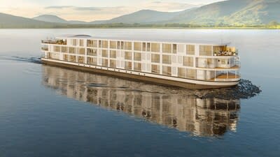 Designed for the Mekong River, the new 80-guest Viking Tonle (rendering pictured here), will join its identical sister ship, the Viking Saigon, which debuted in 2022, and will sail between Kampong Cham, Cambodia and Mỹ Tho, Vietnam as part of Viking’s popular 15-day Magnificent Mekong itinerary starting in 2025. For more information, visit www.viking.com.