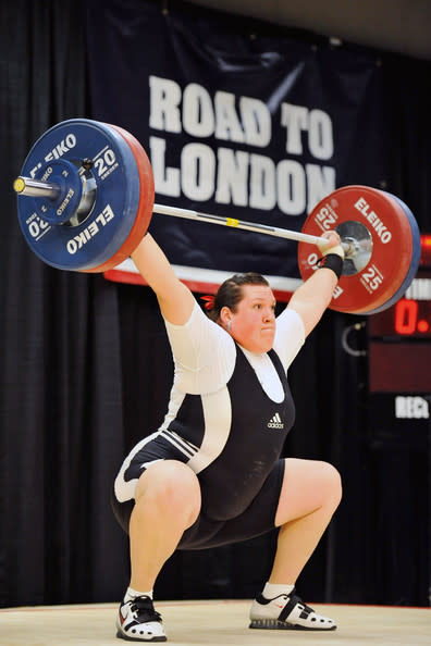 American weightlifter Sarah Robles, 23