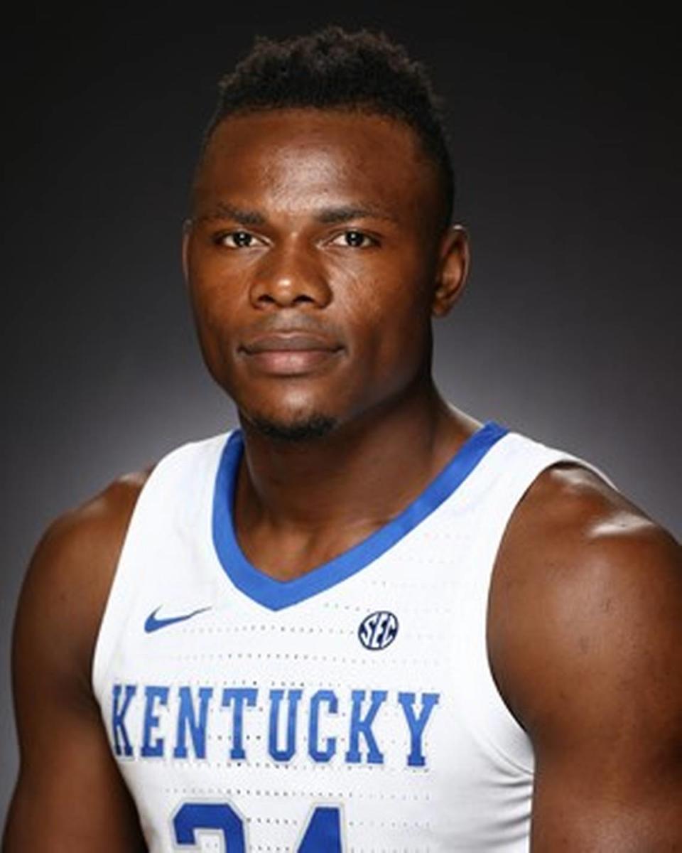 Kentucky forward Oscar Tshiebwe.