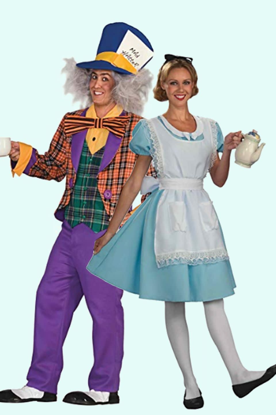 Alice and the Mad Hatter Halloween Costume