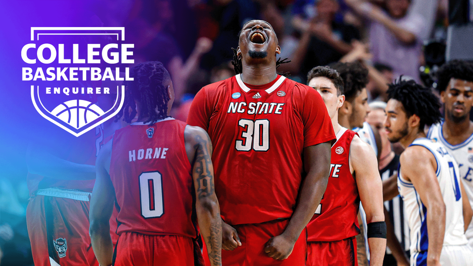 Dan Wetzel, Ross Dellenger & SI’s Pat Forde kick off the podcast by reacting to NC State's shocking win over Duke to put the program in their first Final Four since 1983. The trio looks at how UCONN, Alabama and Purdue reached Phoenix as well and look ahead to the semifinal matchups on Saturday. (Credit: Carmen Mandato/Getty Images)