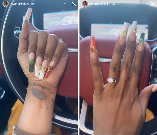 Eva Marcille Nails