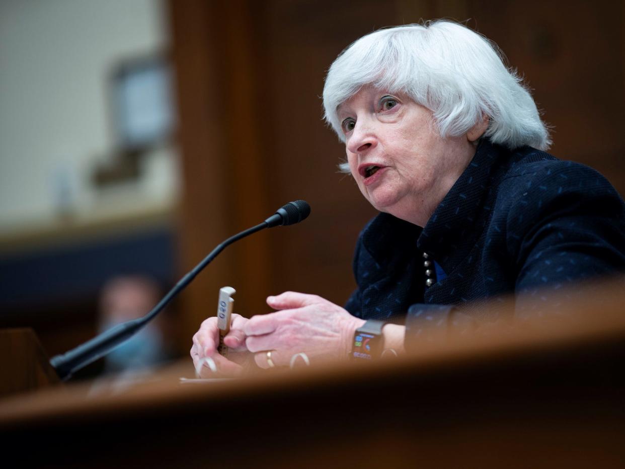 Treasury Secretary Janet Yellen