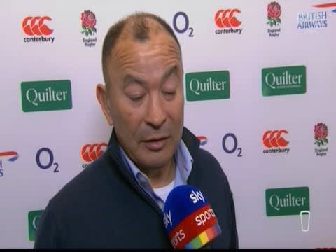 Eddie Jones - Credit: Sky Sports