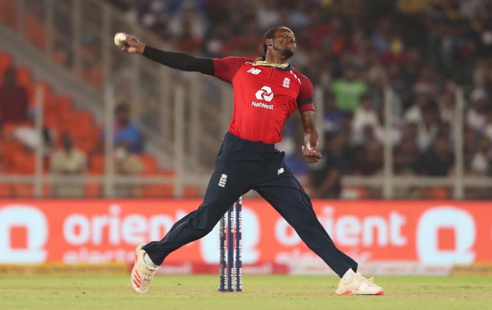 Jofra Archer was selected in England’s T20 World Cup squad (Getty Images)