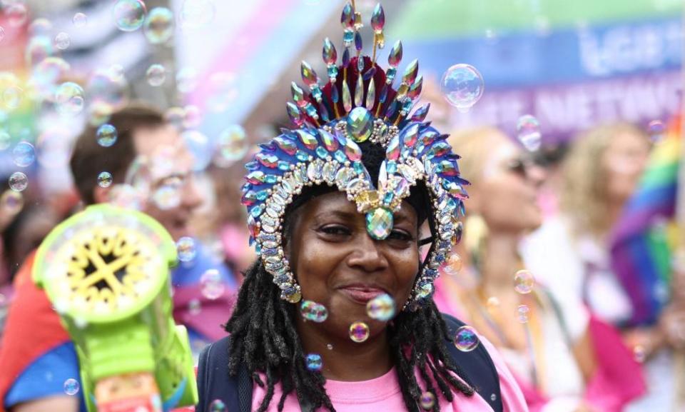 Festival finery at London Pride.