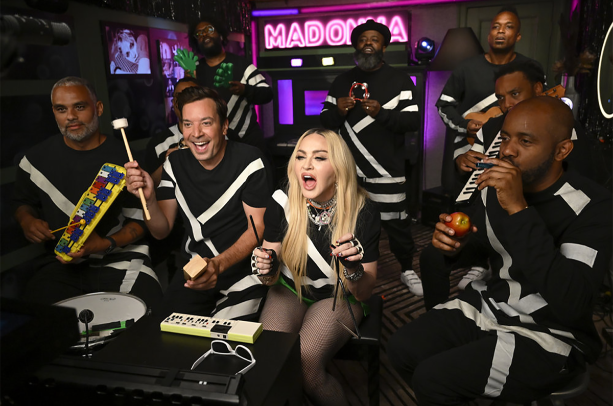 Madonna and Jimmy Fallon Give the Gift of ‘Music’ on ‘Classroom