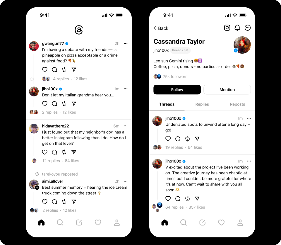 A look at Instagram’s Twitter clone.