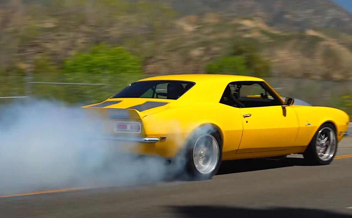 1968 Chevy Camaro Stunt Car Is Both Show And Go: Video