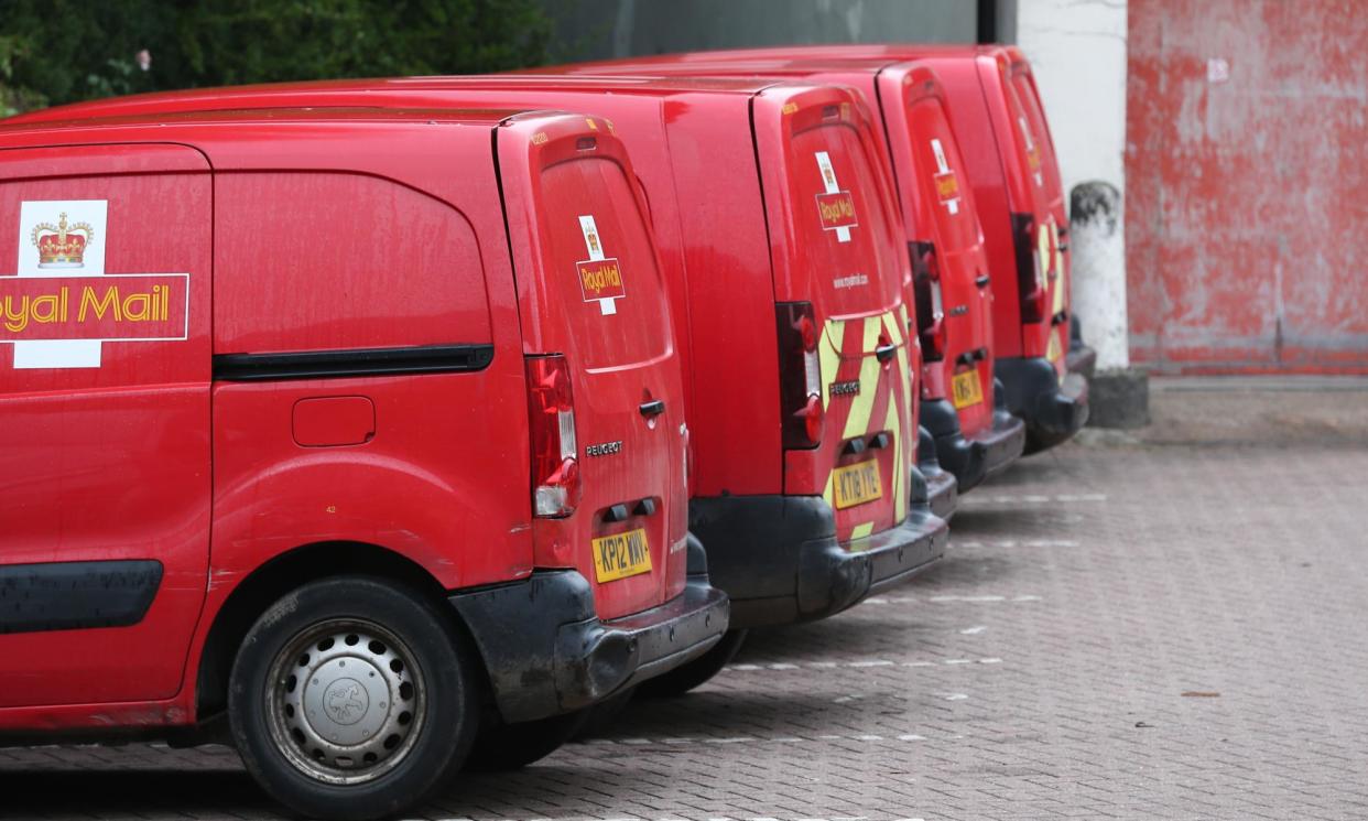 <span>The International Distributions Services, which owns Royal Mail, said it was ‘minded’ to recommend a proposal if a firm offer is made.</span><span>Photograph: Adam Vaughan/EPA</span>