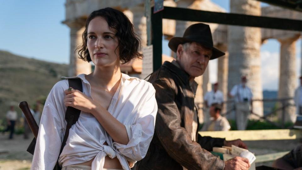 Phoebe Waller-Bridge hace el papel de Helena, la ahijada arqueóloga de Indiana Jones.