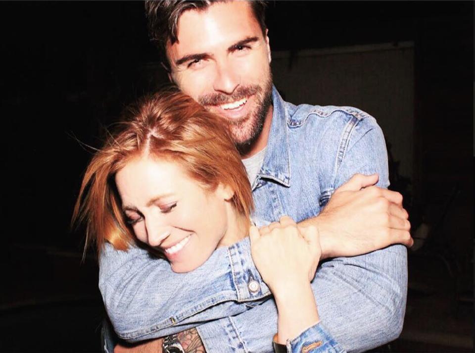 Brittany Snow and Tyler Stanaland